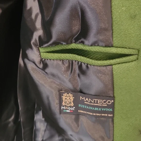 Thakoon Green Single Breasted Wool Coat NWT - Picture 9 of 13